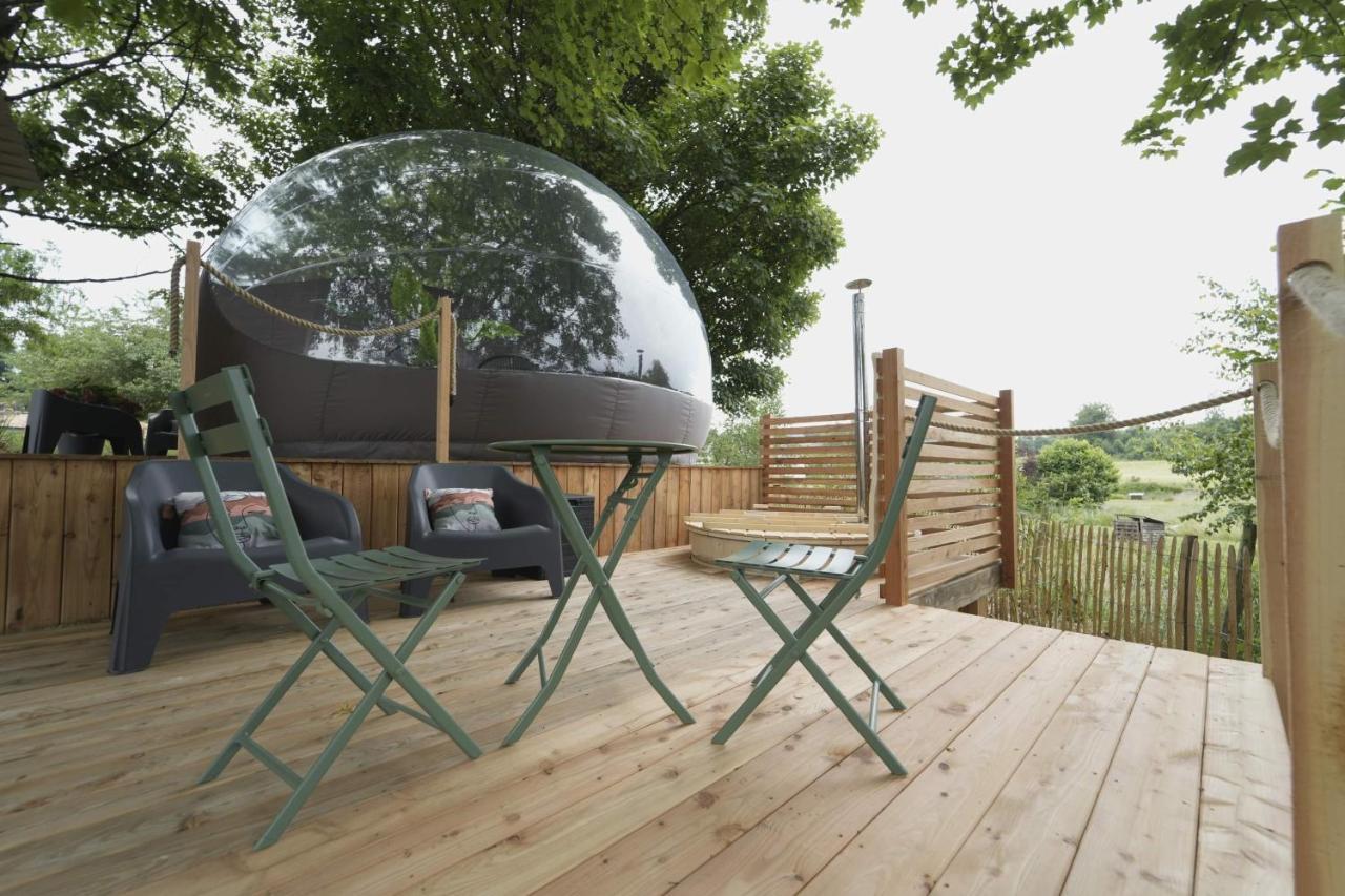 Bulles Odette & Ginette Et Tiny House Suzette "Au Guet Marais" Etape Insolite Paliseul Екстер'єр фото