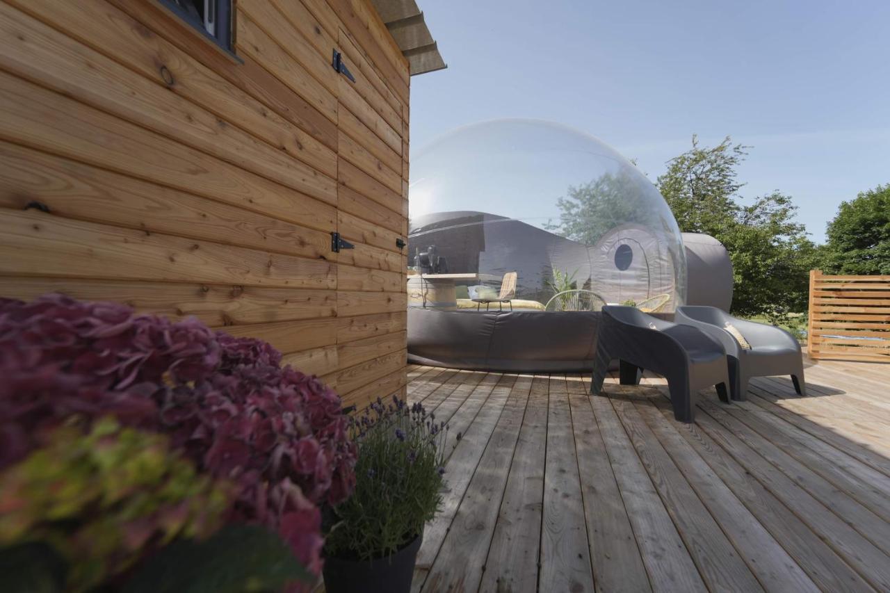 Bulles Odette & Ginette Et Tiny House Suzette "Au Guet Marais" Etape Insolite Paliseul Екстер'єр фото