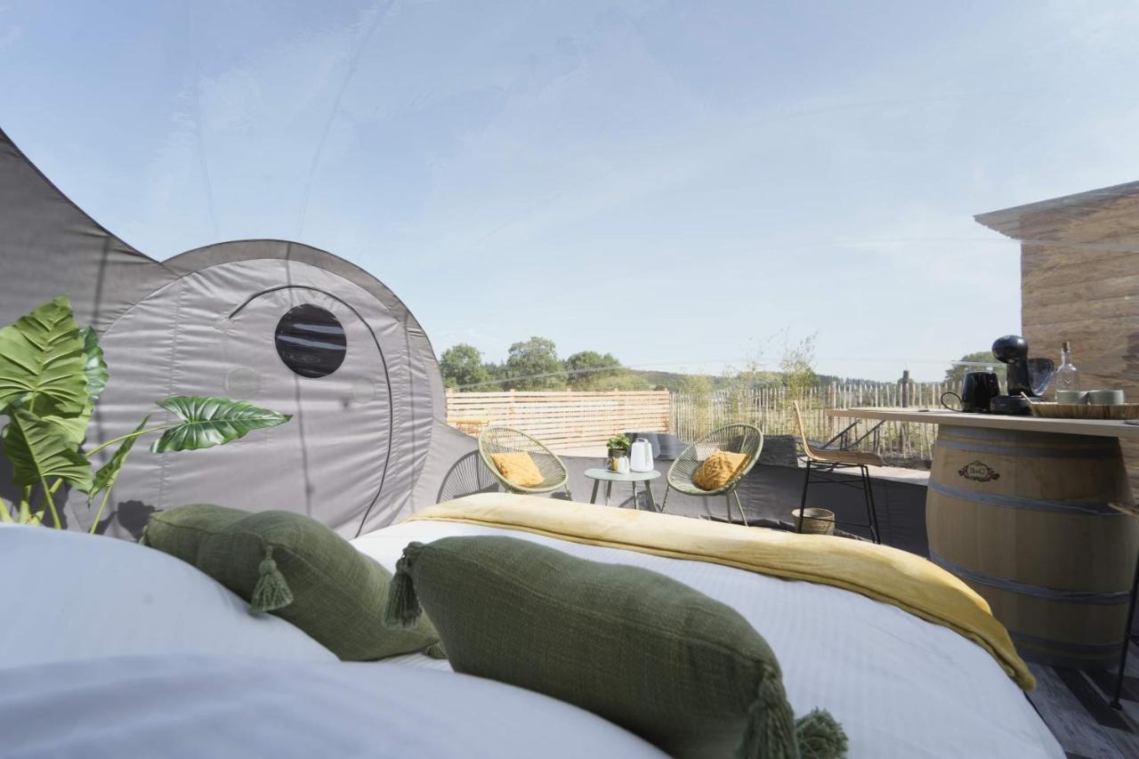 Bulles Odette & Ginette Et Tiny House Suzette "Au Guet Marais" Etape Insolite Paliseul Екстер'єр фото