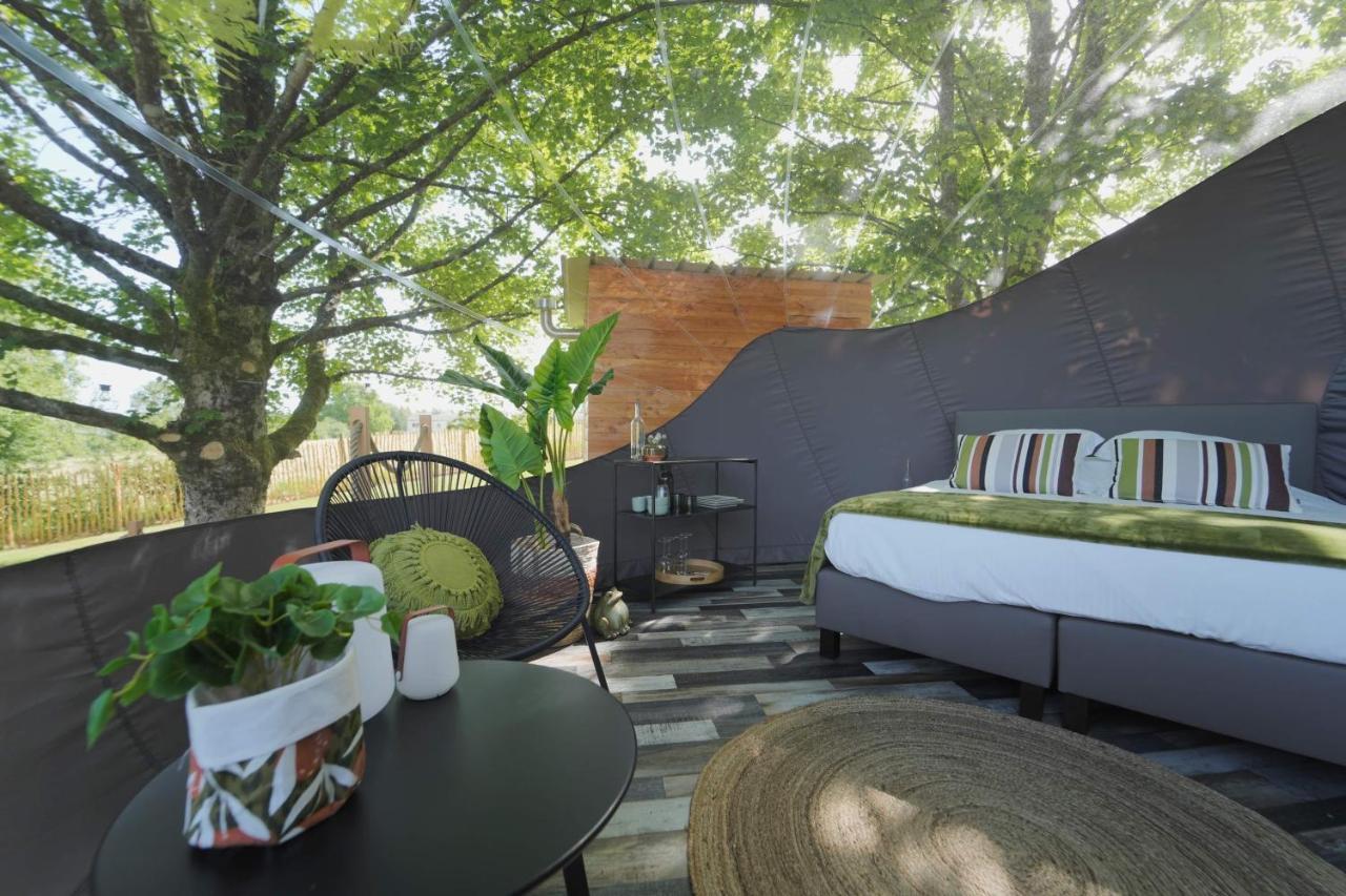 Bulles Odette & Ginette Et Tiny House Suzette "Au Guet Marais" Etape Insolite Paliseul Екстер'єр фото